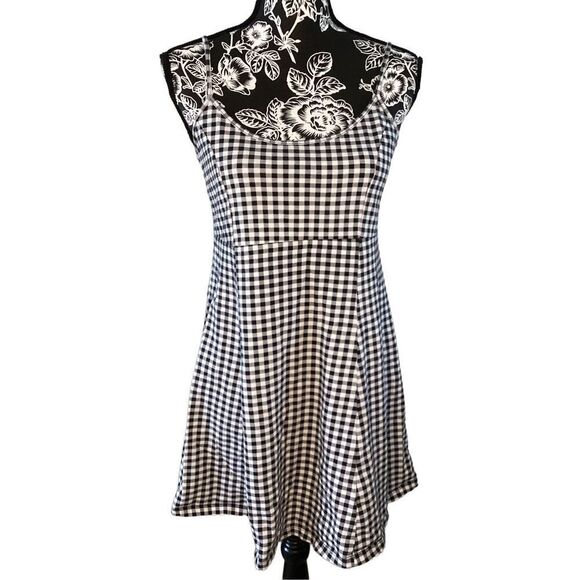 Forever 21 Checkered Dress Formal Casual Sundress School - Picture 1 of 10